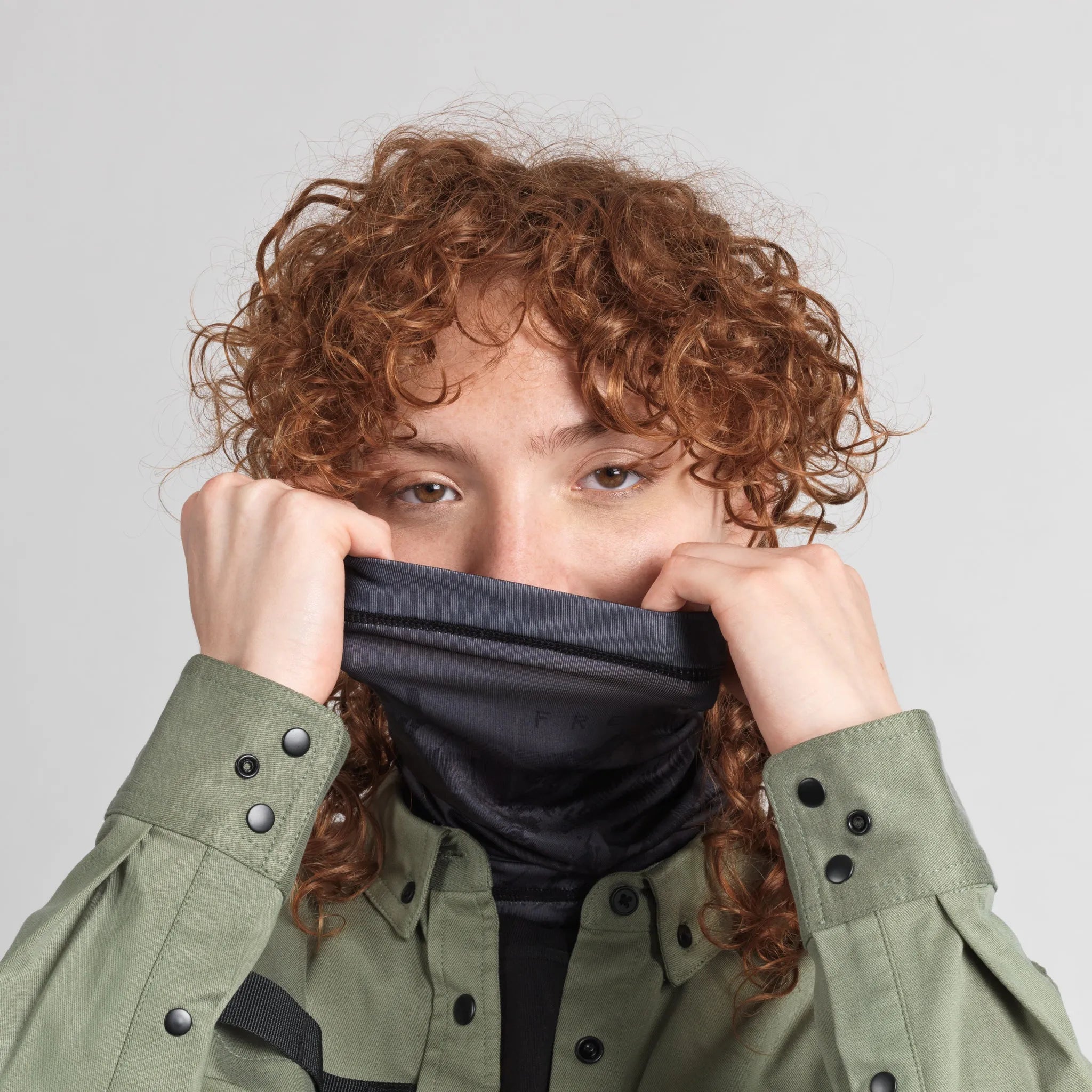 Elyzion "Iseo" Neck Gaiter - Black Camo
