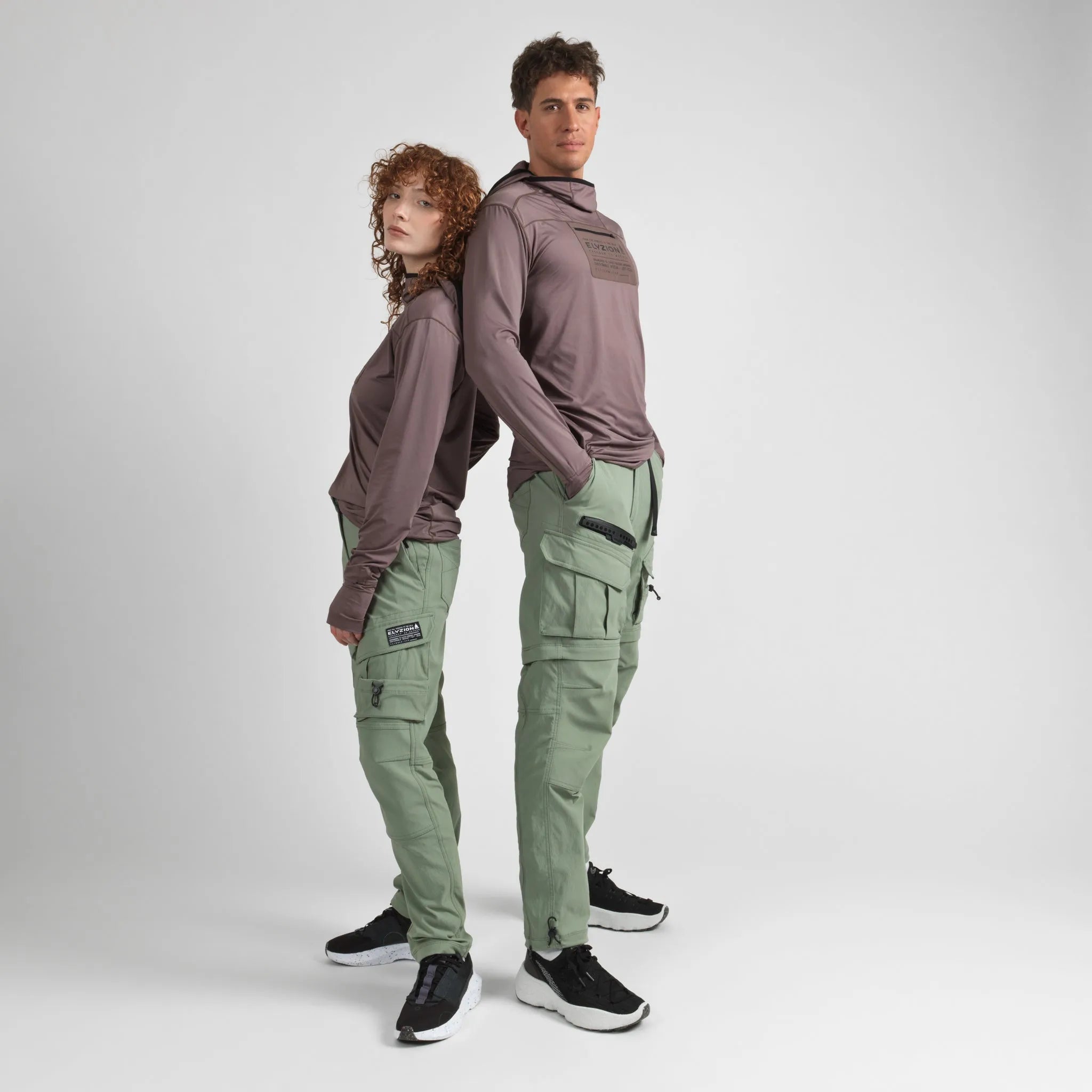 Elyzion "Waikato" Unisex UV Protection Hoodie - Coffee Quartz