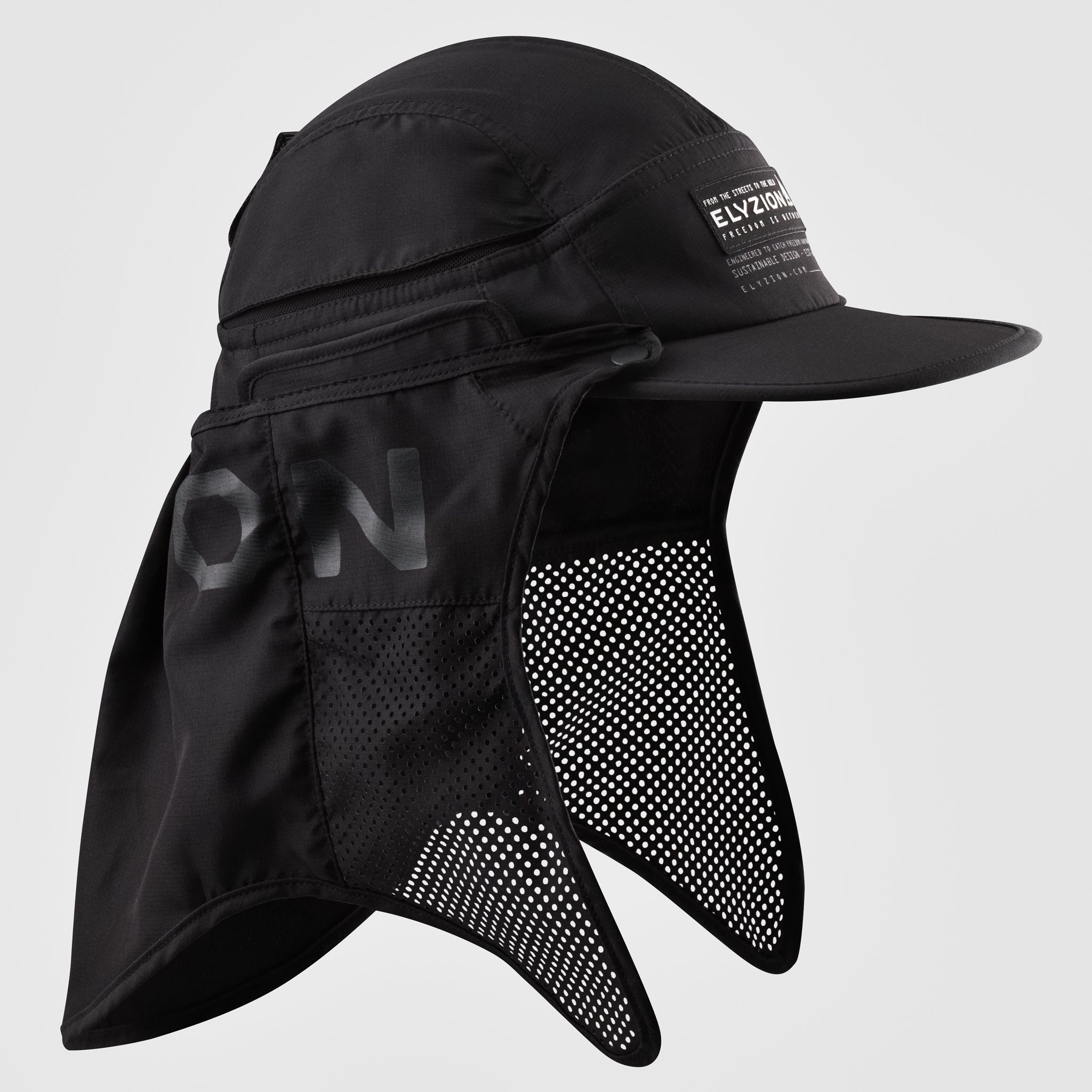 Elyzion "Amance" Desert Cap - Black