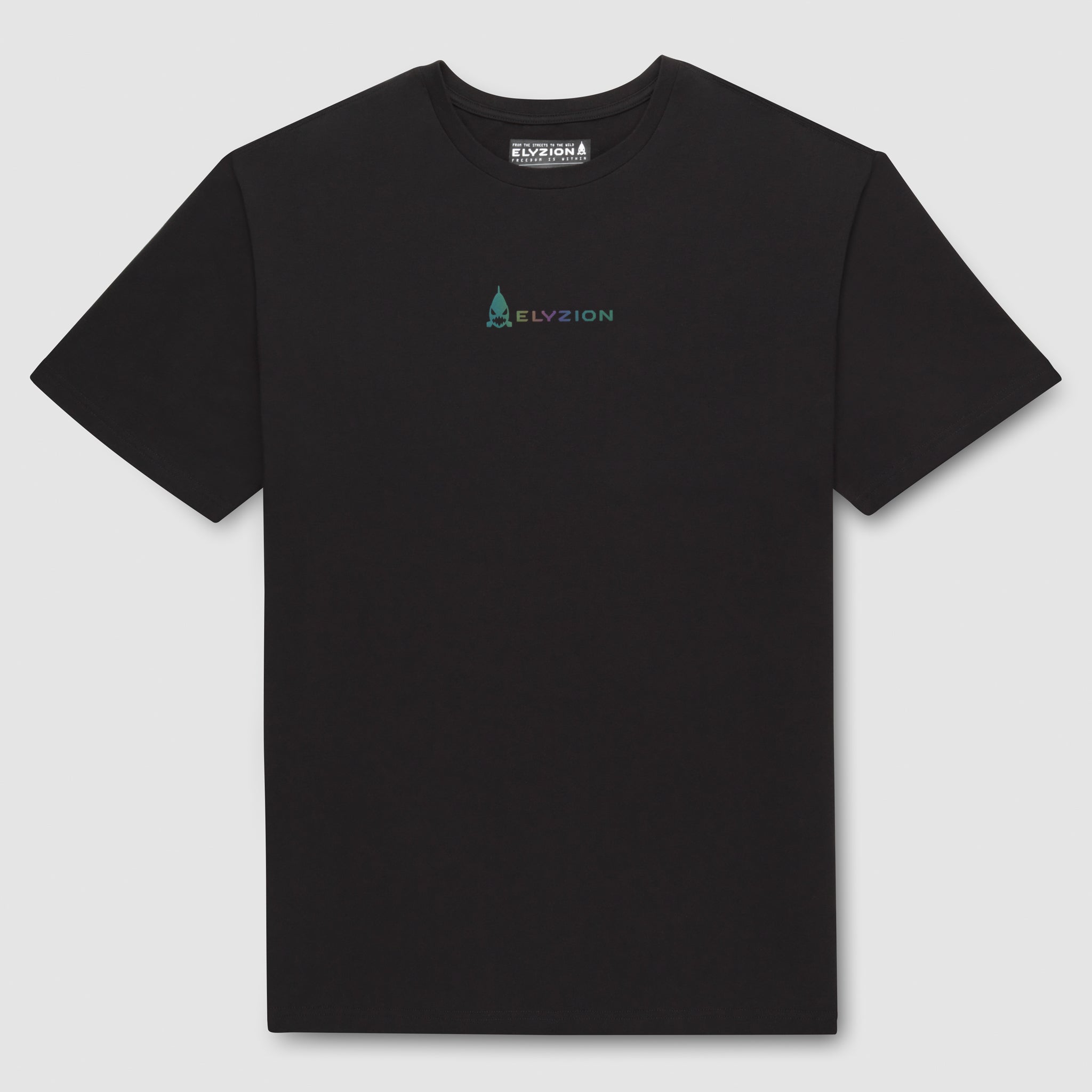 Elyzion "Molveno" Simple T-shirt - Black