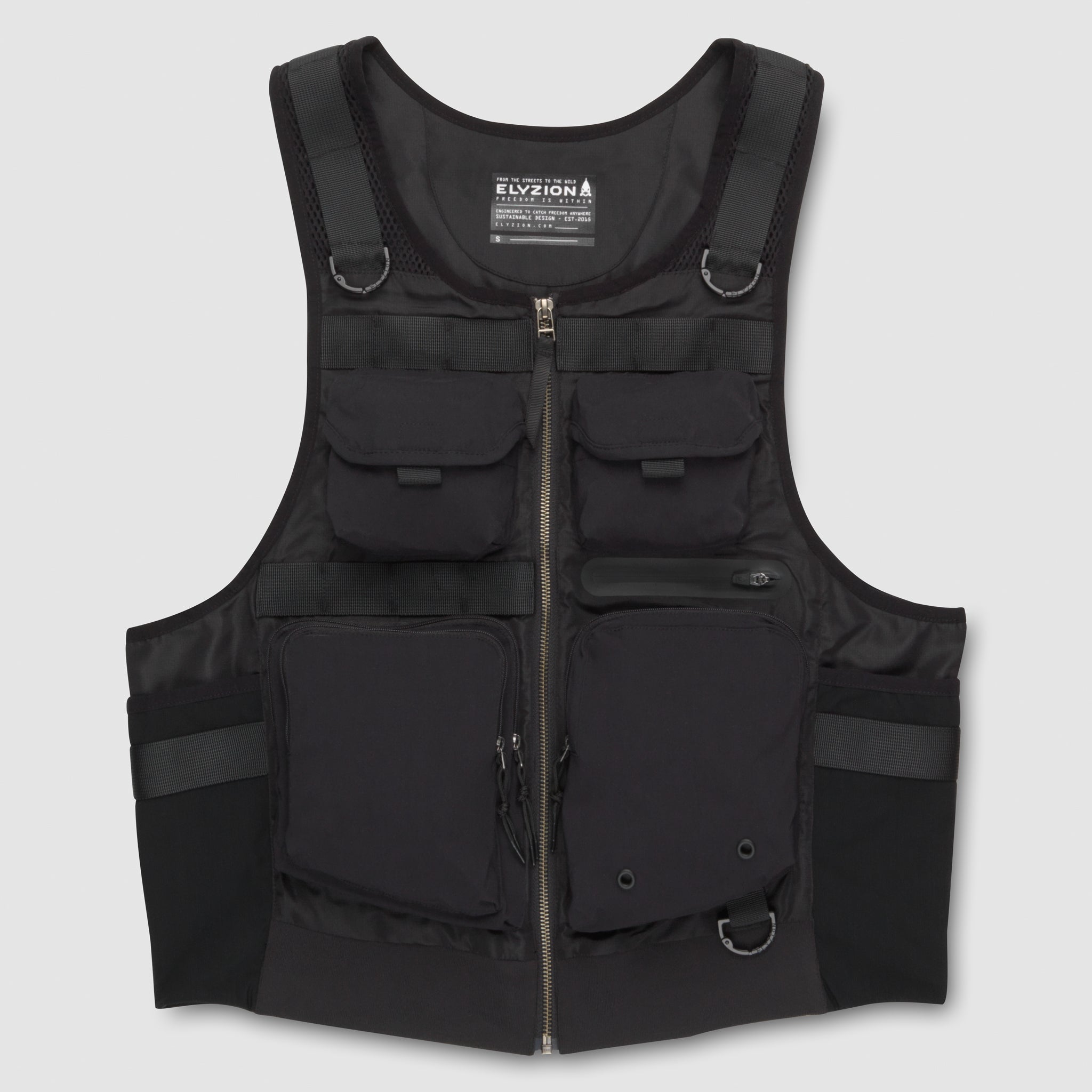Elyzion "Murray" Utility Vest - Black