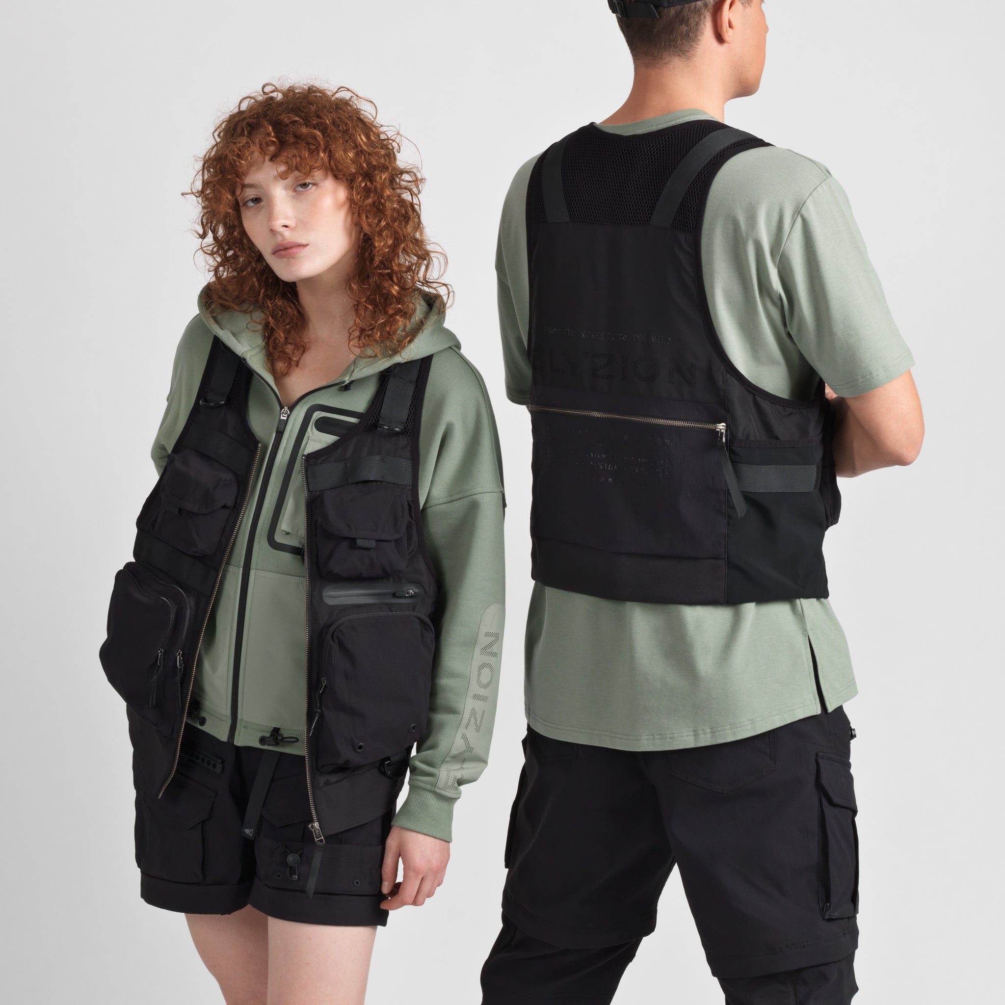 Elyzion "Murray" Utility Vest - Black