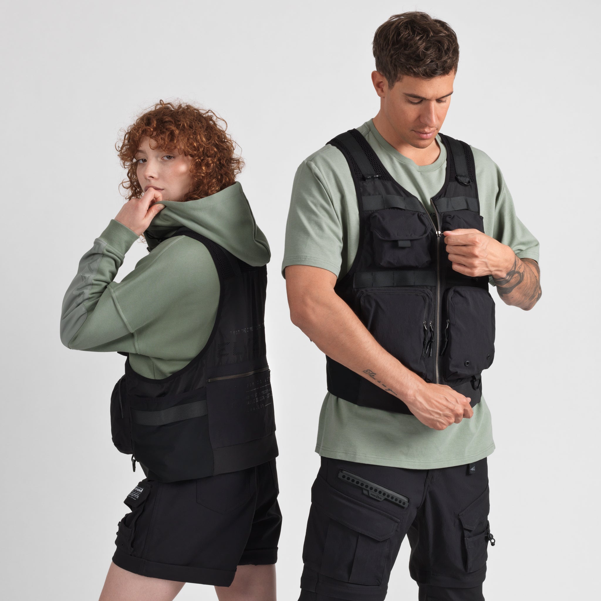 Elyzion "Murray" Utility Vest - Black