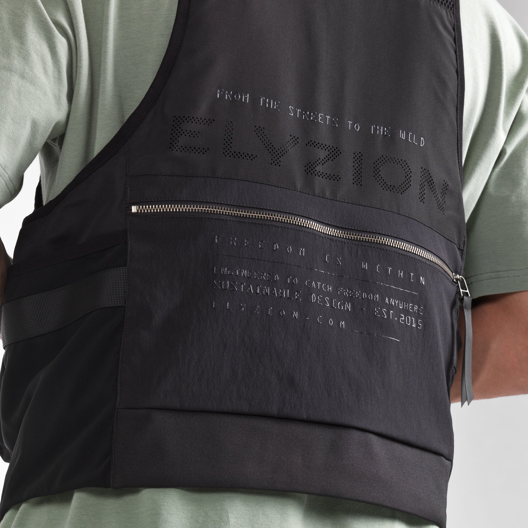Elyzion "Murray" Utility Vest - Black