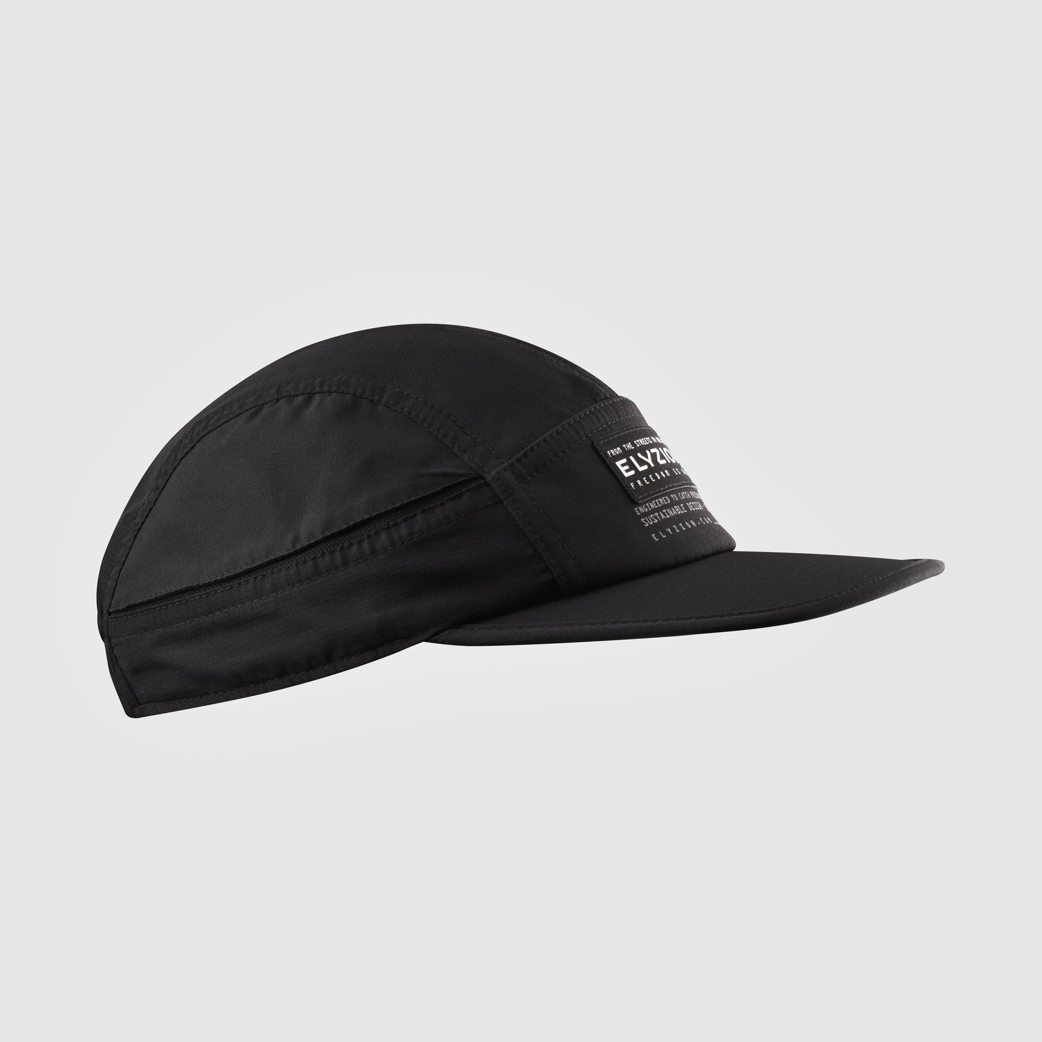Elyzion "Namts" Simple Cap - Black