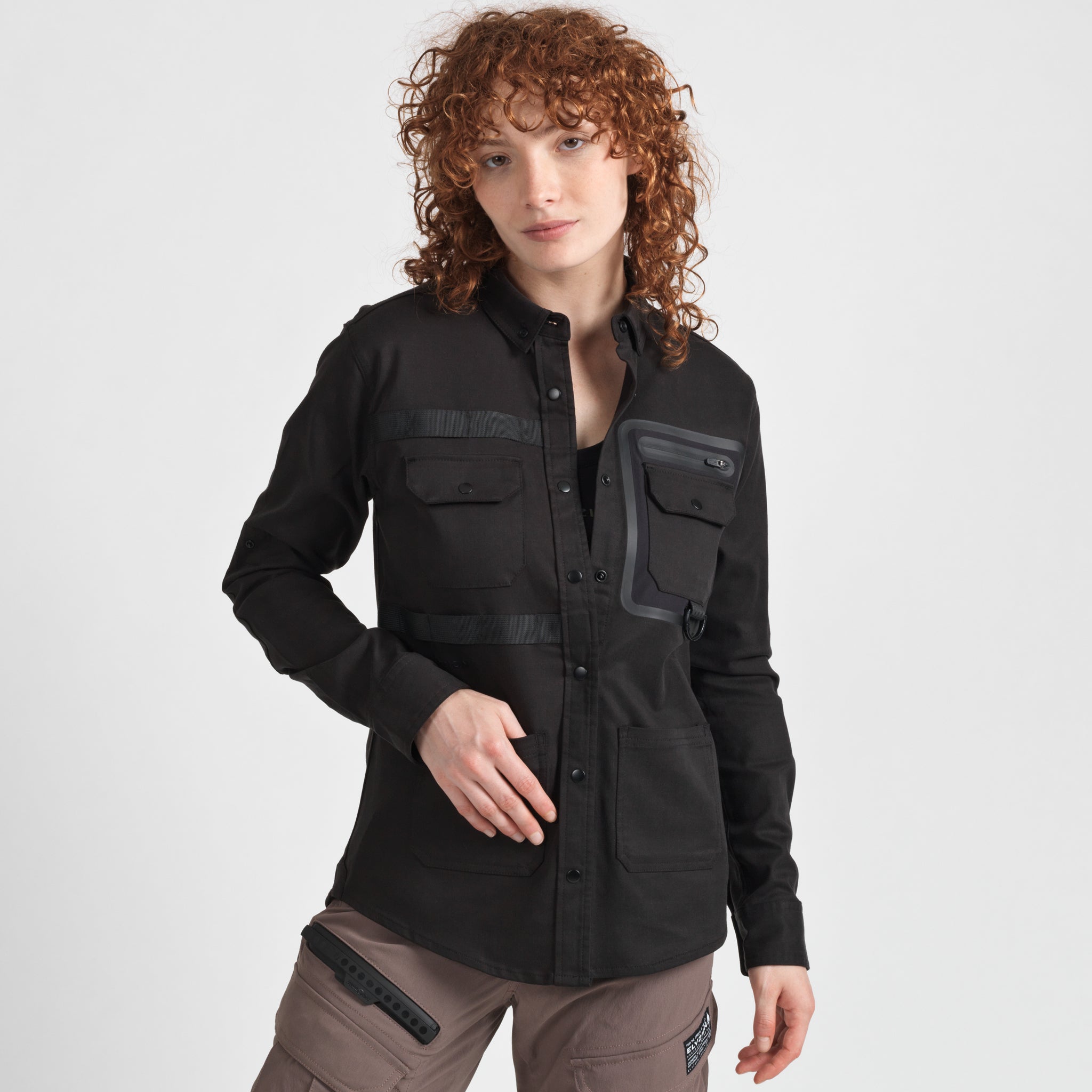 Elyzion "Santee" Utility Shirt - Black