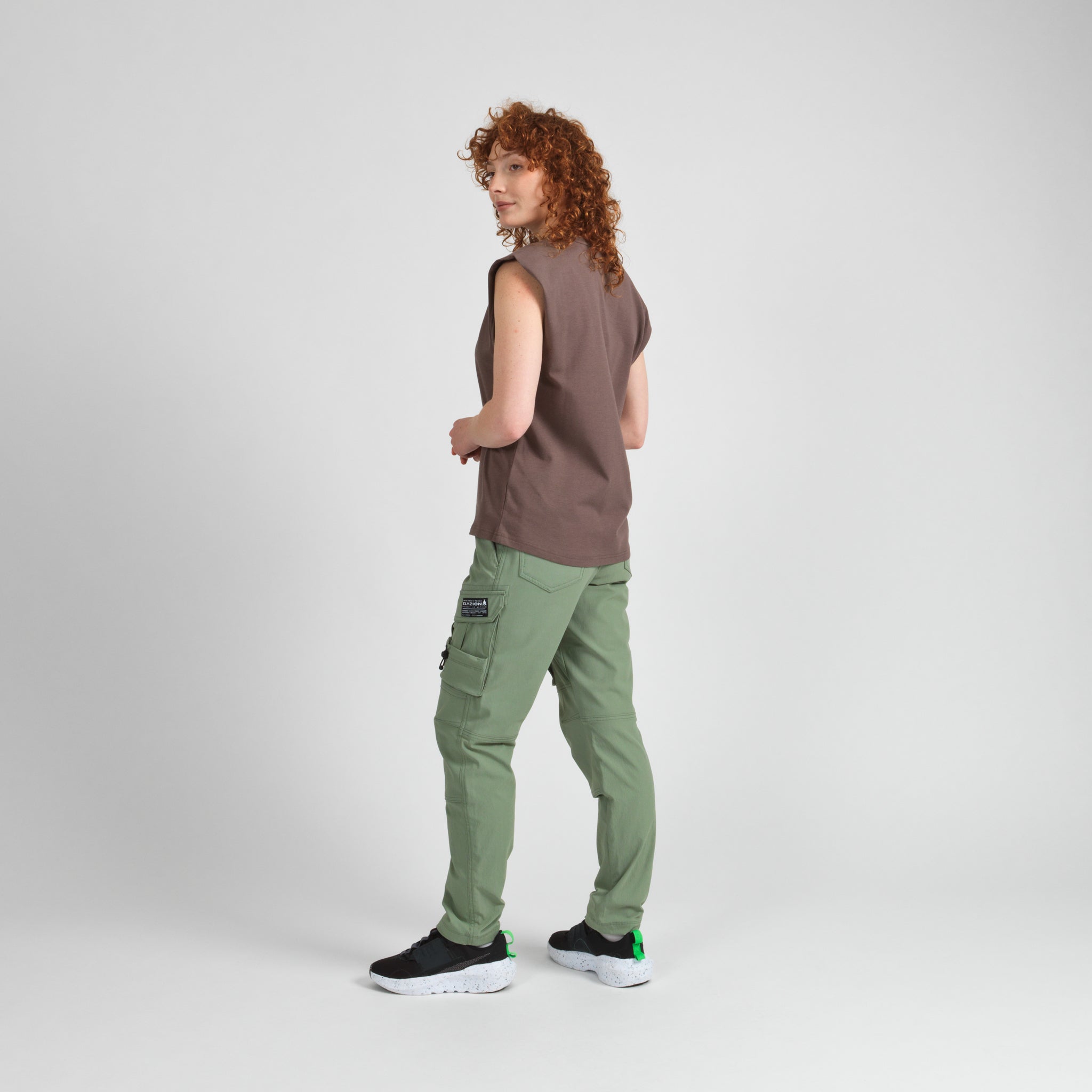 Elyzion "Vecchia" Cargo Pants - Oil Green