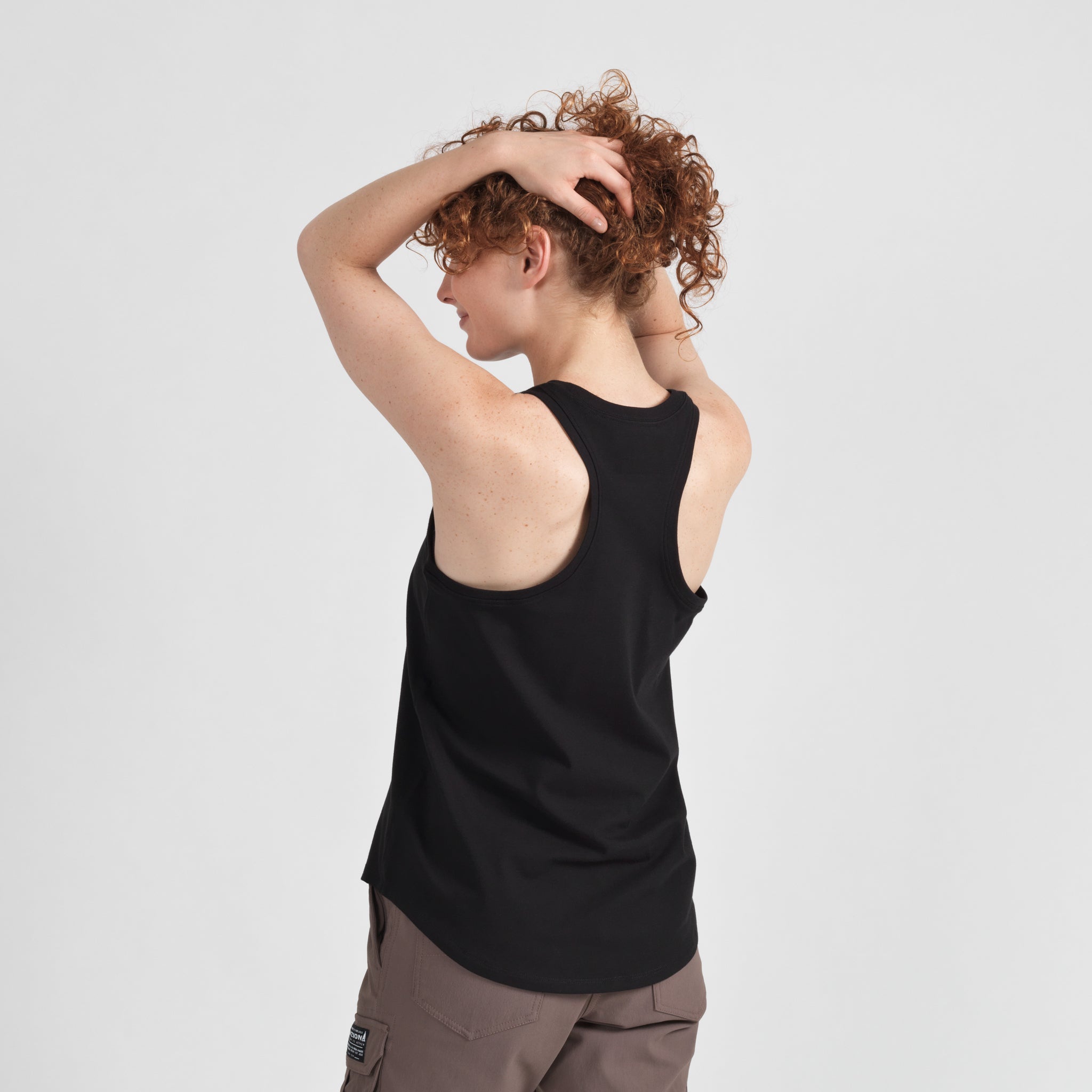 Elyzion "Verney" Tank top - Black