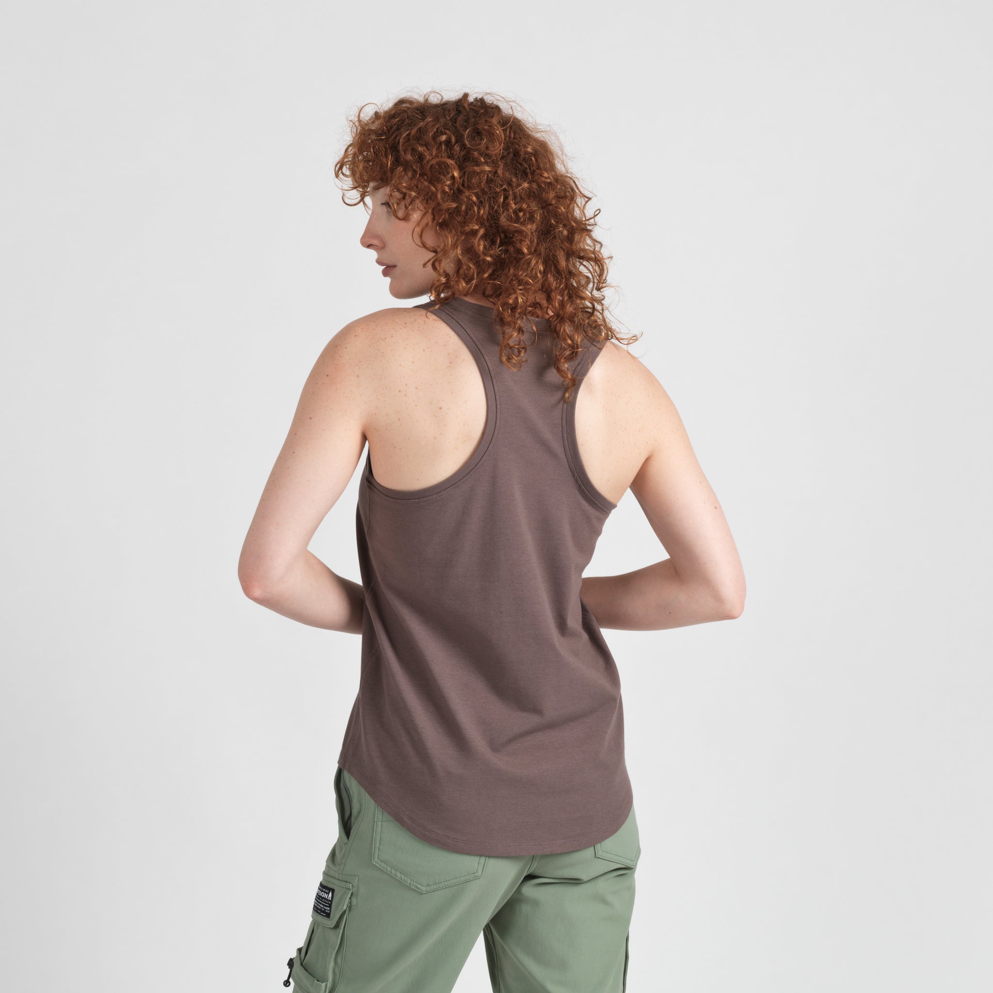 Elyzion "Verney" Tank top - Coffee Quartz