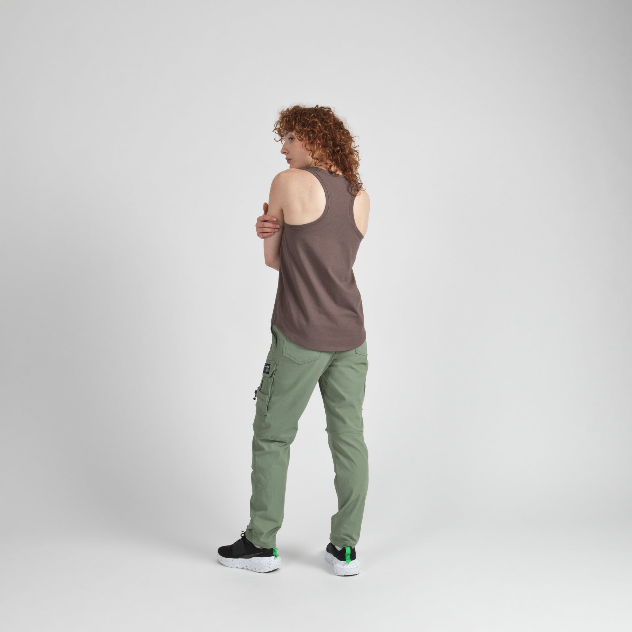 Elyzion "Verney" Tank top - Coffee Quartz