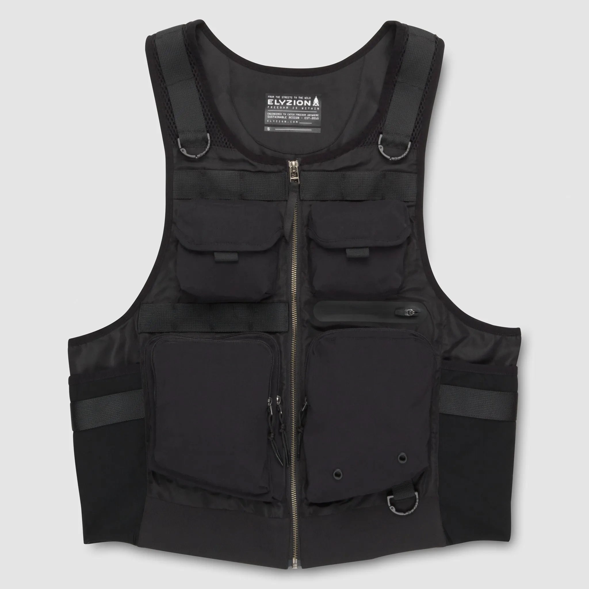 Elyzion "Murray" Utility Vest - Black