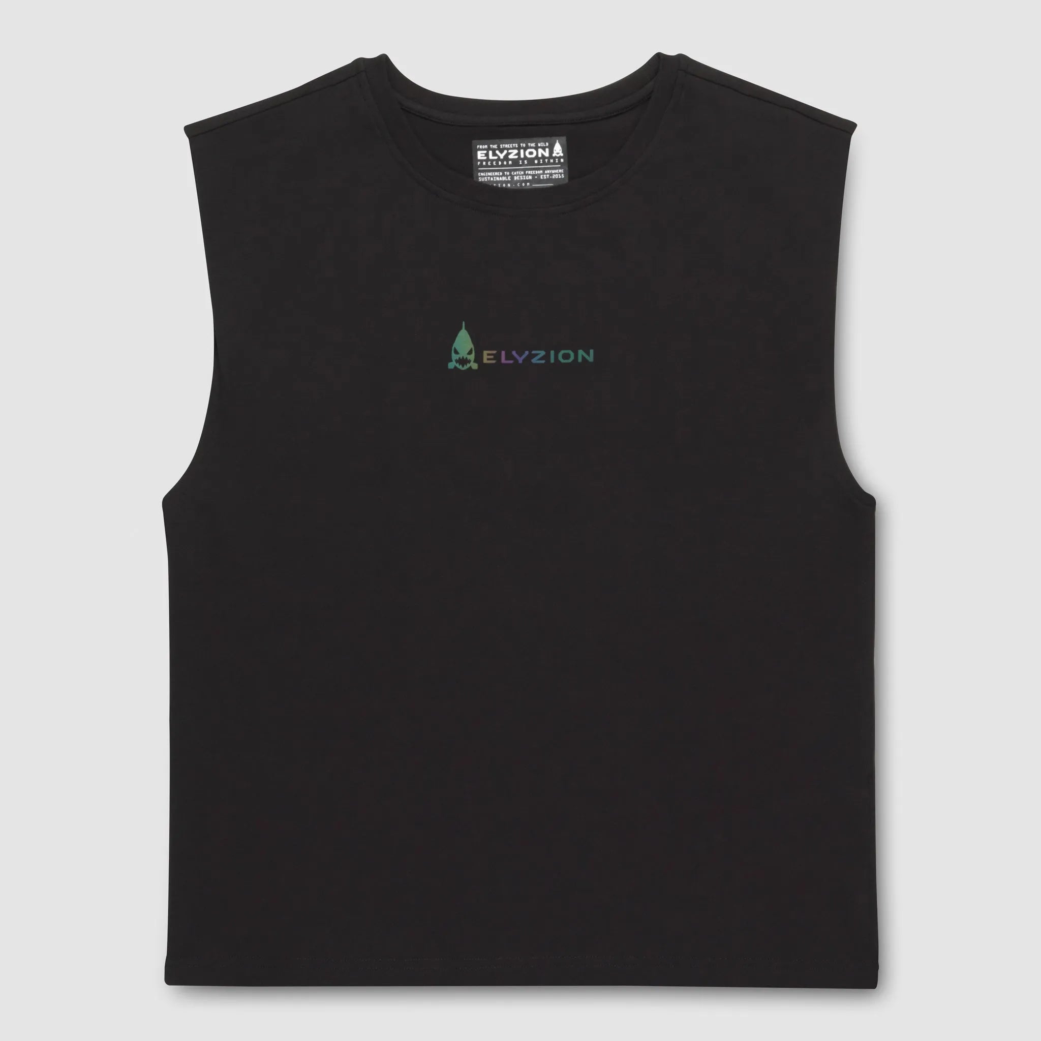 Elyzion "Orient" Sleeveless T-shirt - Black